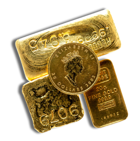 Assorted gold