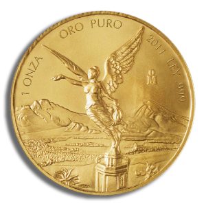 2014 1 oz  Mexican Gold Libertad - BU