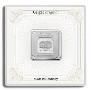 20 gram Silver Bar - Geiger (In Assay)